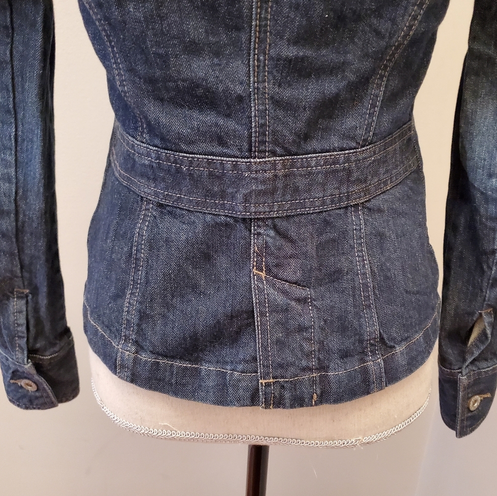 TOMMY HILFIGER Jean Jacket Sz XS Never Worn - Picture 6 of 16